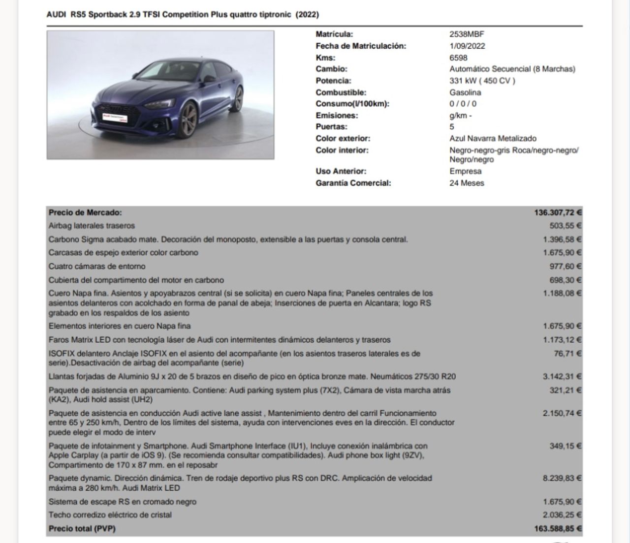Foto Audi RS5 15